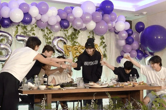 BTS تأخذ استراحة من أنشطة المجموعة تعلن عن خطط منفردة في حفل عشاء Festa