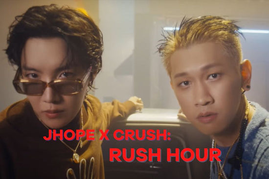 BTS Jhope se une a Crush Rush Hour Comeback - The Daebak Company