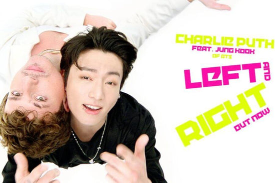 Jungkook et Charlie Puth, membres du BTS, recherchent la gauche et la droite