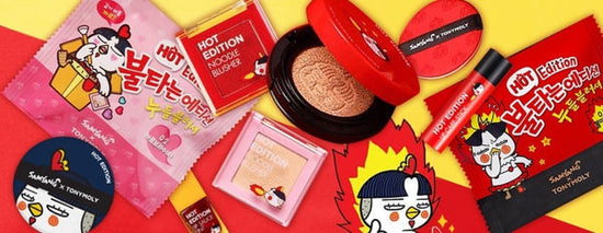 Vous aimez les nouilles chaudes ? Découvrez la collaboration TonyMoly x Samyang Hot Noodle | La société Daebak