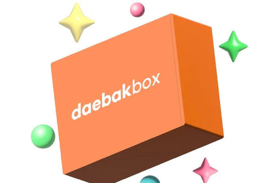 Daebak Box -Ankündigung