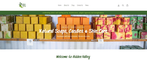 Hidden Valley Broome website screenshot