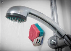 Block Dock soap dish in shower