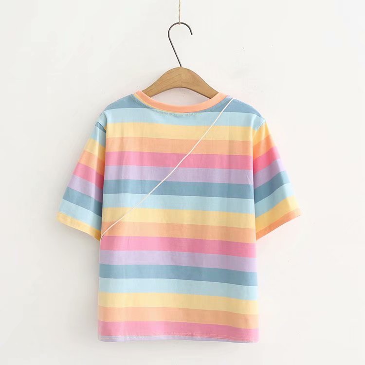 pastel rainbow T-shirt (send bag) PL50353 – pastelloves