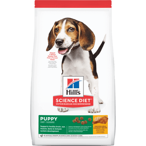 Image of Hill's Puppy Chicken Meal & Barley Recipe Dry Dog Food 3kg Everyday Pets