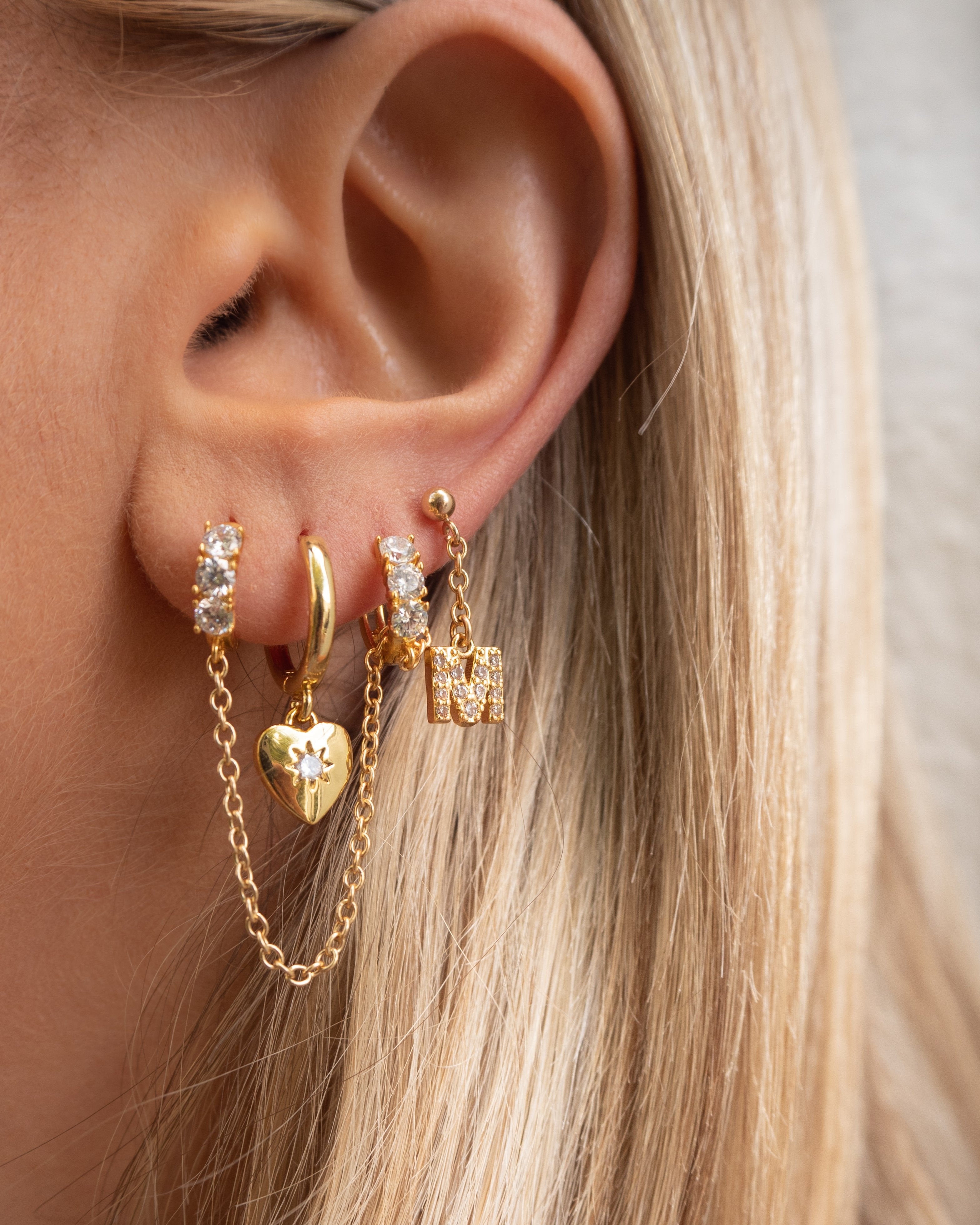 Gold Finish Ear Cuff Jhumki Earring Alloy Jhumki Earring For Women & Girl –  alltrend.in