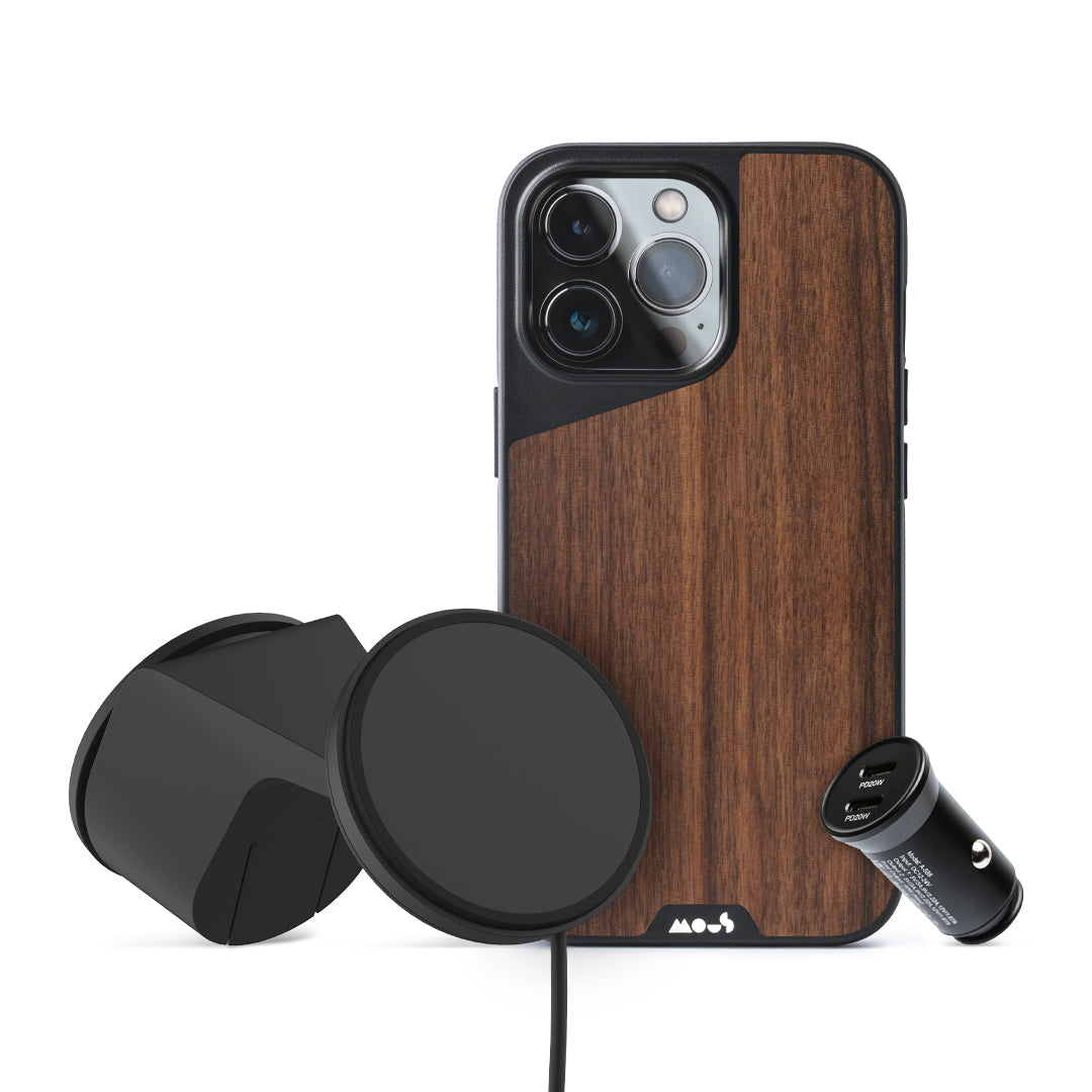 Limitless Drive - Charging Suction Mount Kit — Walnut