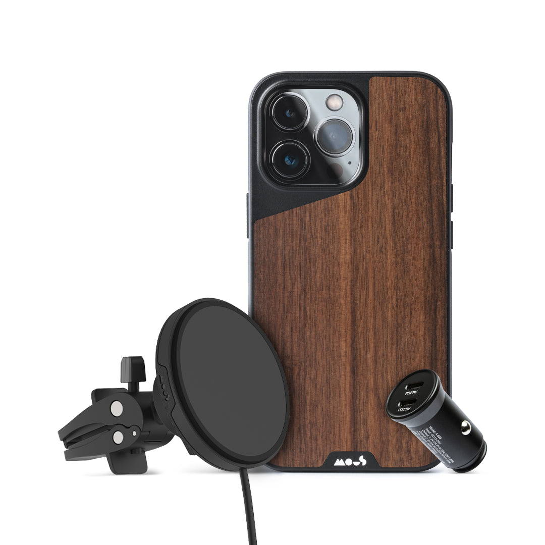 Limitless Drive - Charging Vent Kit — Walnut