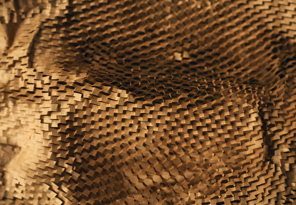 recyclable brown paper packing material