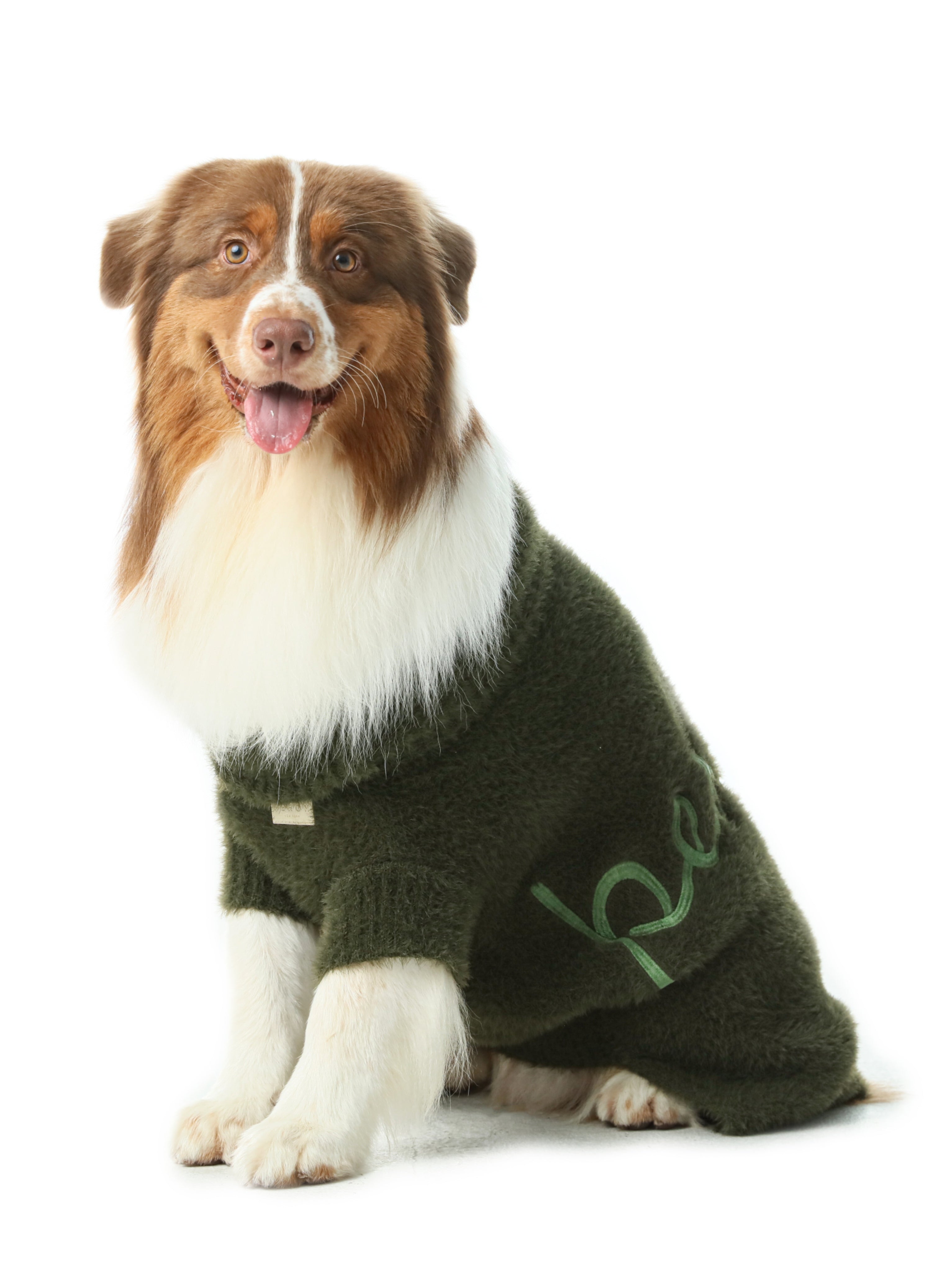PEHOMNYC - Eskimo Fuzzy Sweater - Green image 10