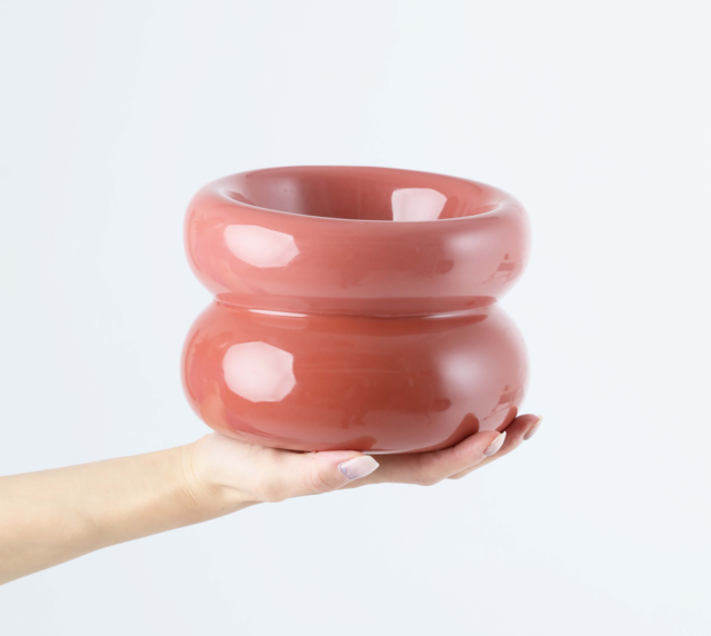 Soufflé Pet Bowl - Rose Pink