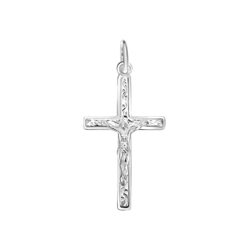 Kreuz mit Jesus Anhänger aus 925 Sterlingsilber (PE200)