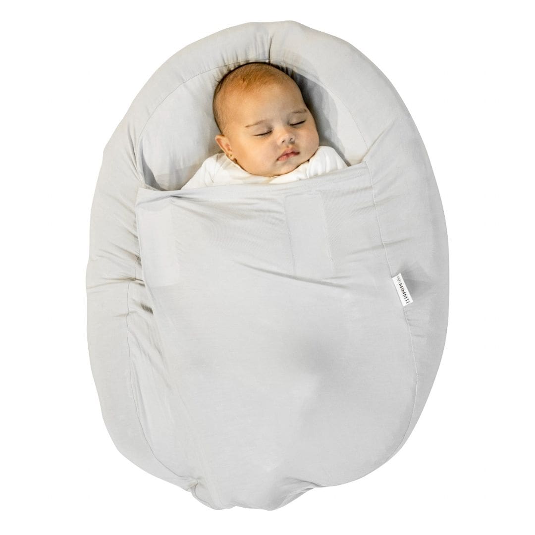 Mimmti Sleepynest relaxhoes voor voedingskussen voor baby (sluitbaar)