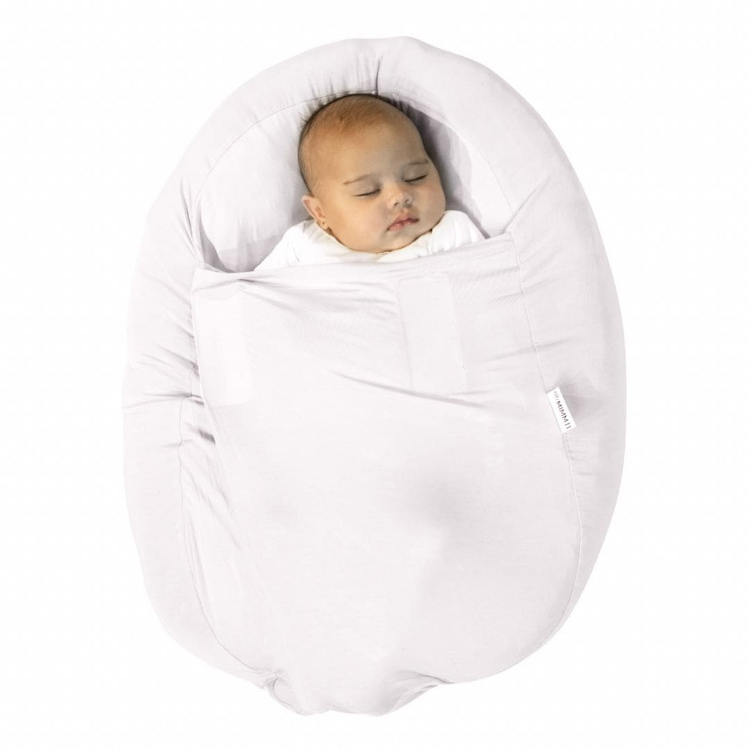 Mimmti Sleepynest relaxhoes voor voedingskussen voor baby (sluitbaar)