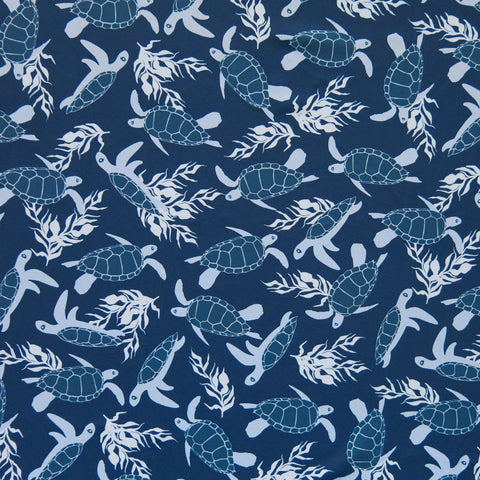 Very Dark Navy Polyester Microfiber Boardshort Fabric – The Fabric Fairy