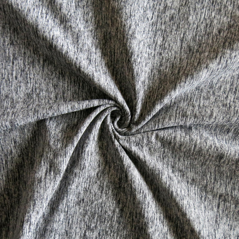 grey marl jersey fabric