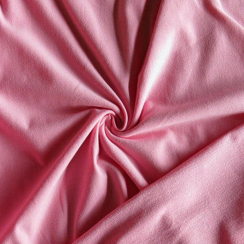 Baby Pink Cotton Lycra Jersey Knit Fabric – The Fabric Fairy