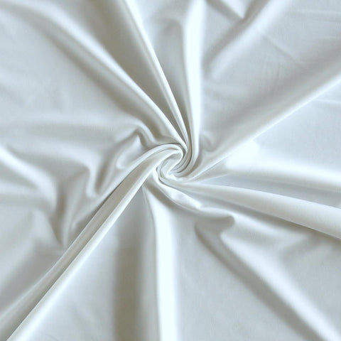 White Poly Spandex Swimsuit Lining Fabric – The Fabric Fairy