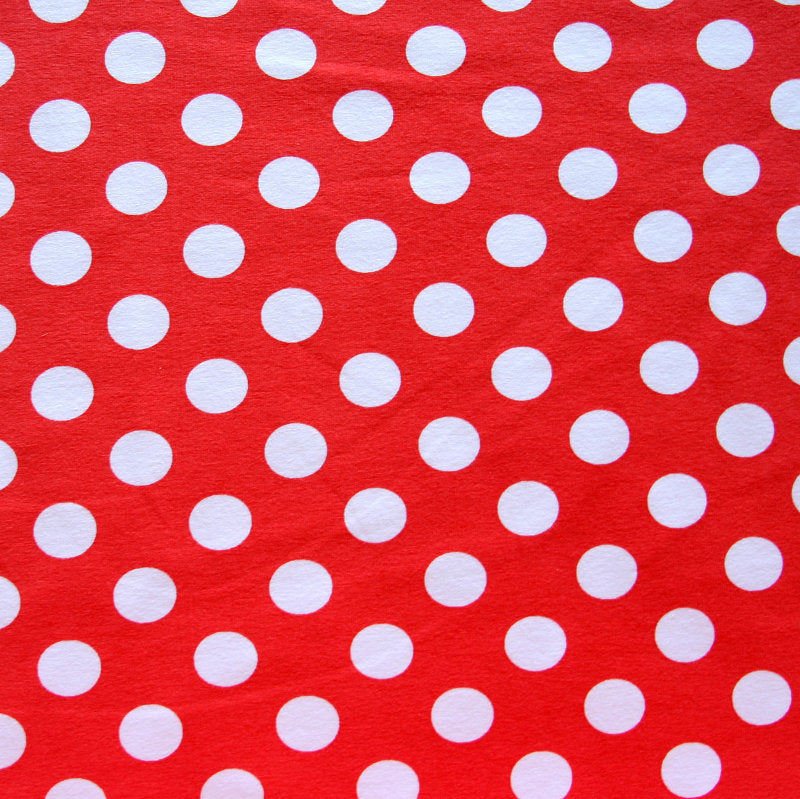 polka dot knit fabric