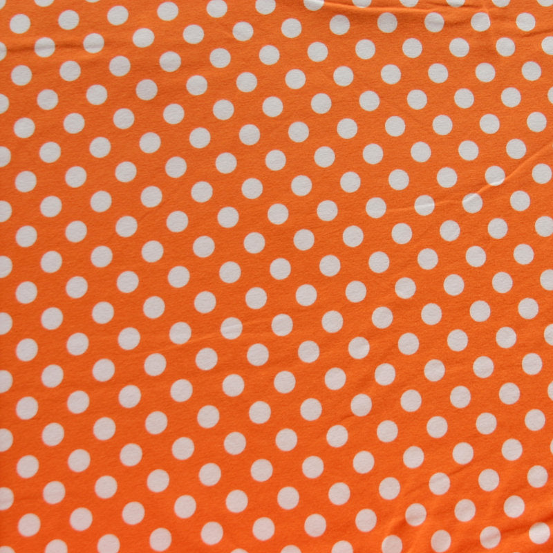 polka dot knit fabric