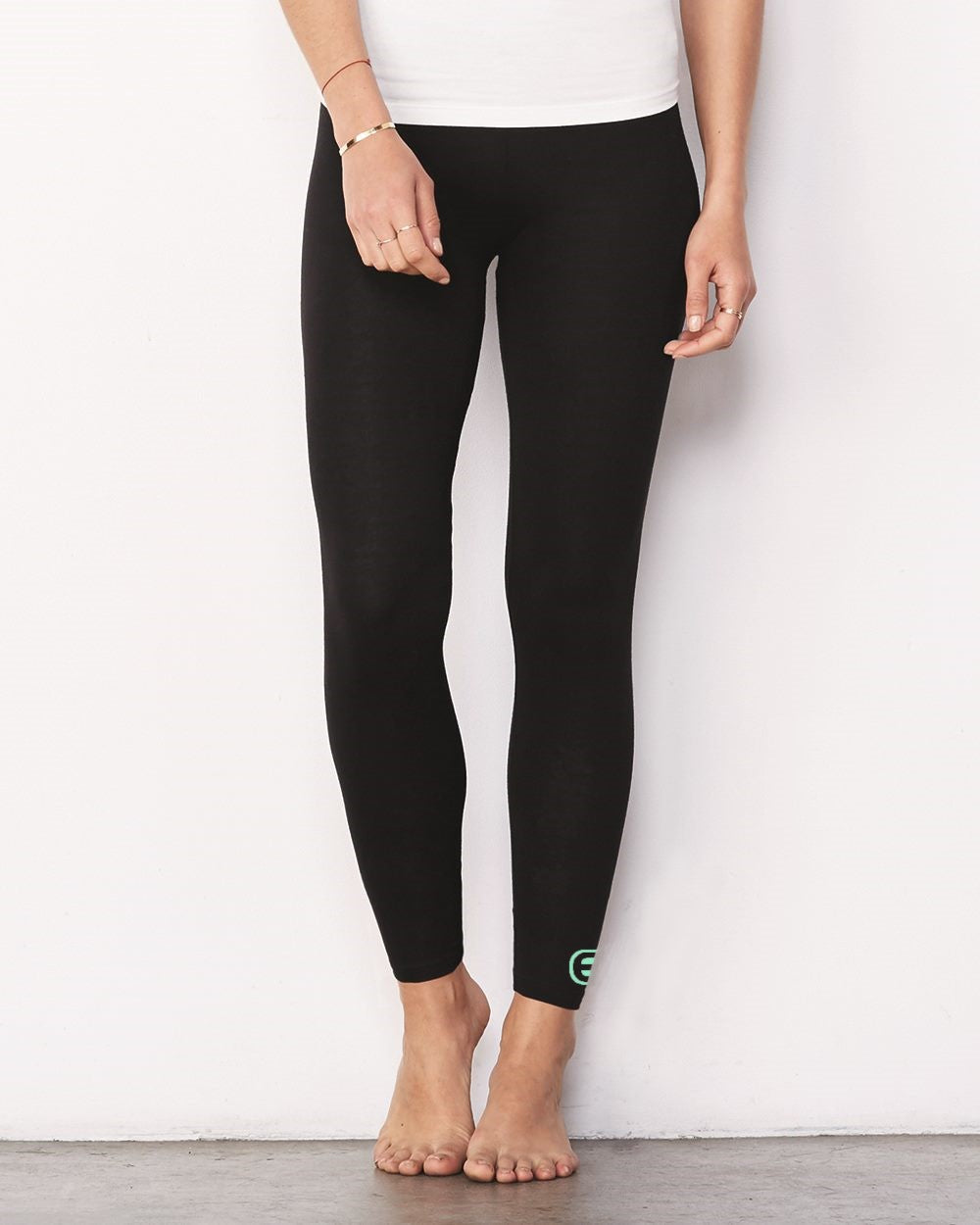 ladies black yoga pants