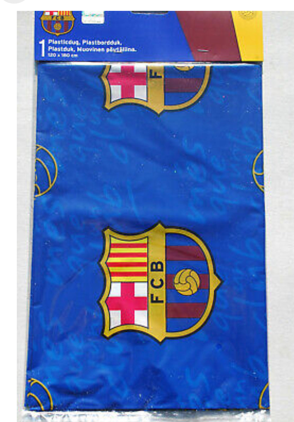 fc barcelona table cover