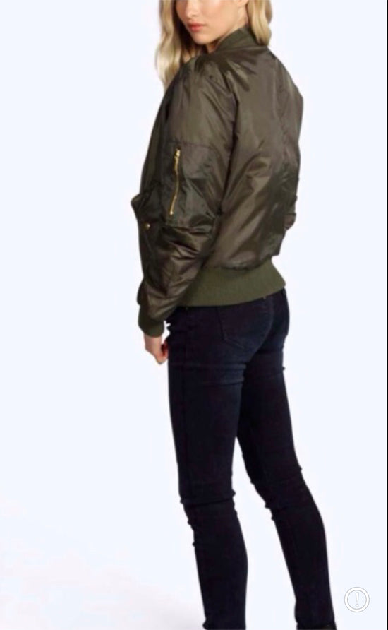 Classic MA-1 Bomber Ladies Flight Jacket – Mayors Sports and Menswear