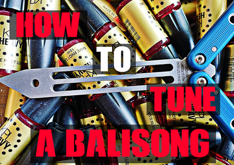 How to tune a balisong knife - knife pivot lube