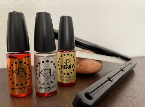 Three different KPL oils with a Squid Industries Krake Raken