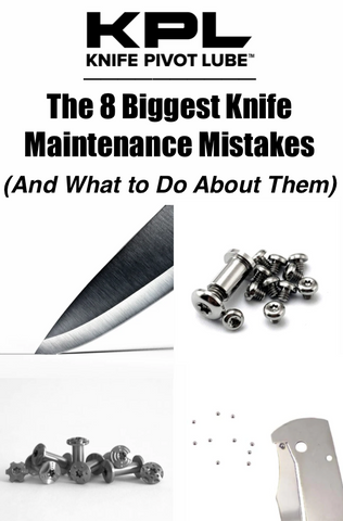 Knife Care & Maintenance Kit Bundle by Knife Pivot Lube, Size: One Size