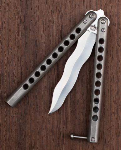 Channel Titanium Atropos Kris Balisong