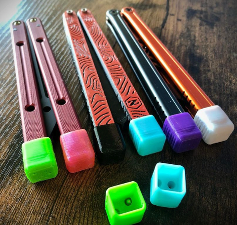 Zippy end caps from Zippy Balisong