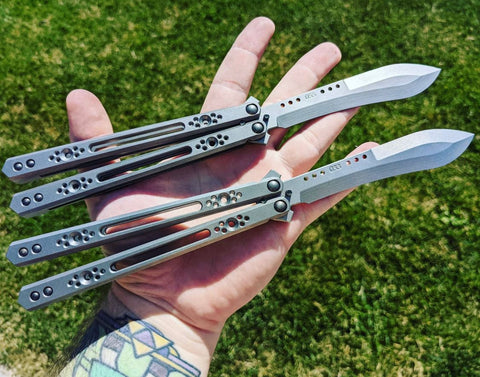 Alpha Beast Tuned To Zero Handle Play But Still Taps? : r/balisong