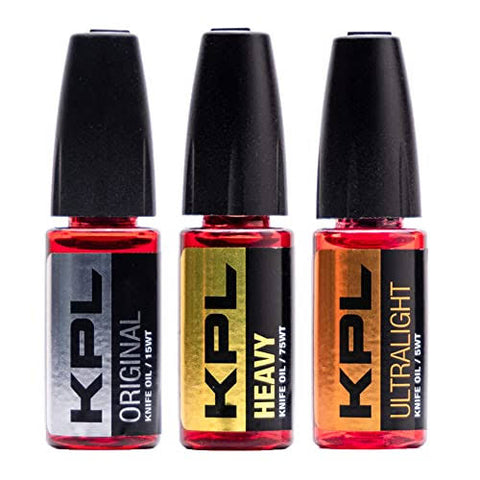 3 different weights of KPL lubricant