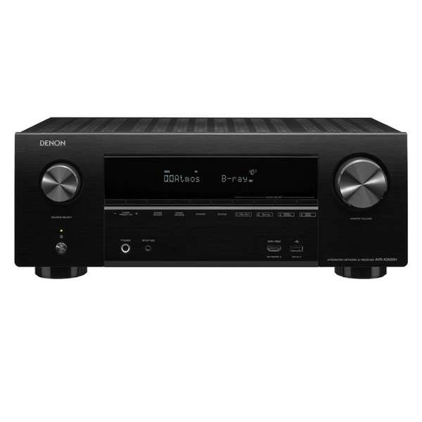 Denon AVR-X2600H - 7.2 Channel AV Receiver - Auratech LLC