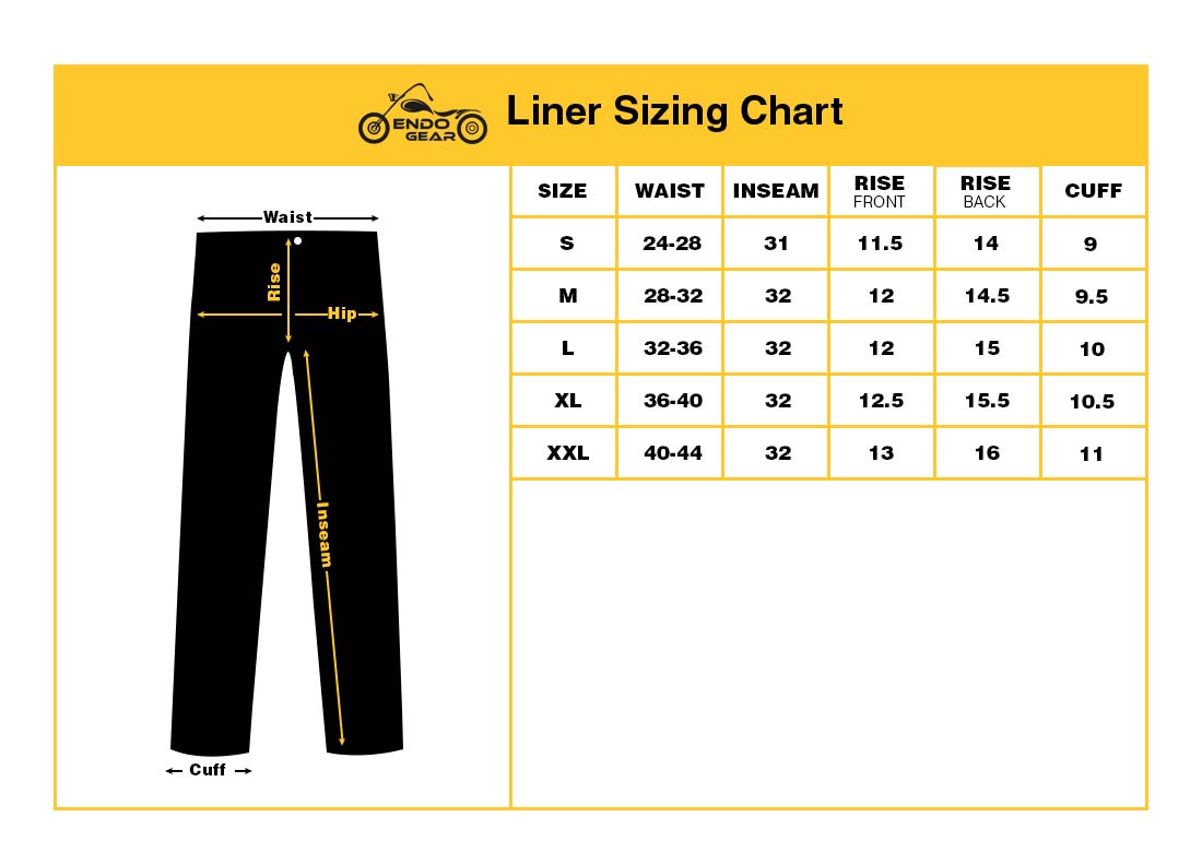 Size Charts for Riding Pants - Buy Riding Pants Online at Best