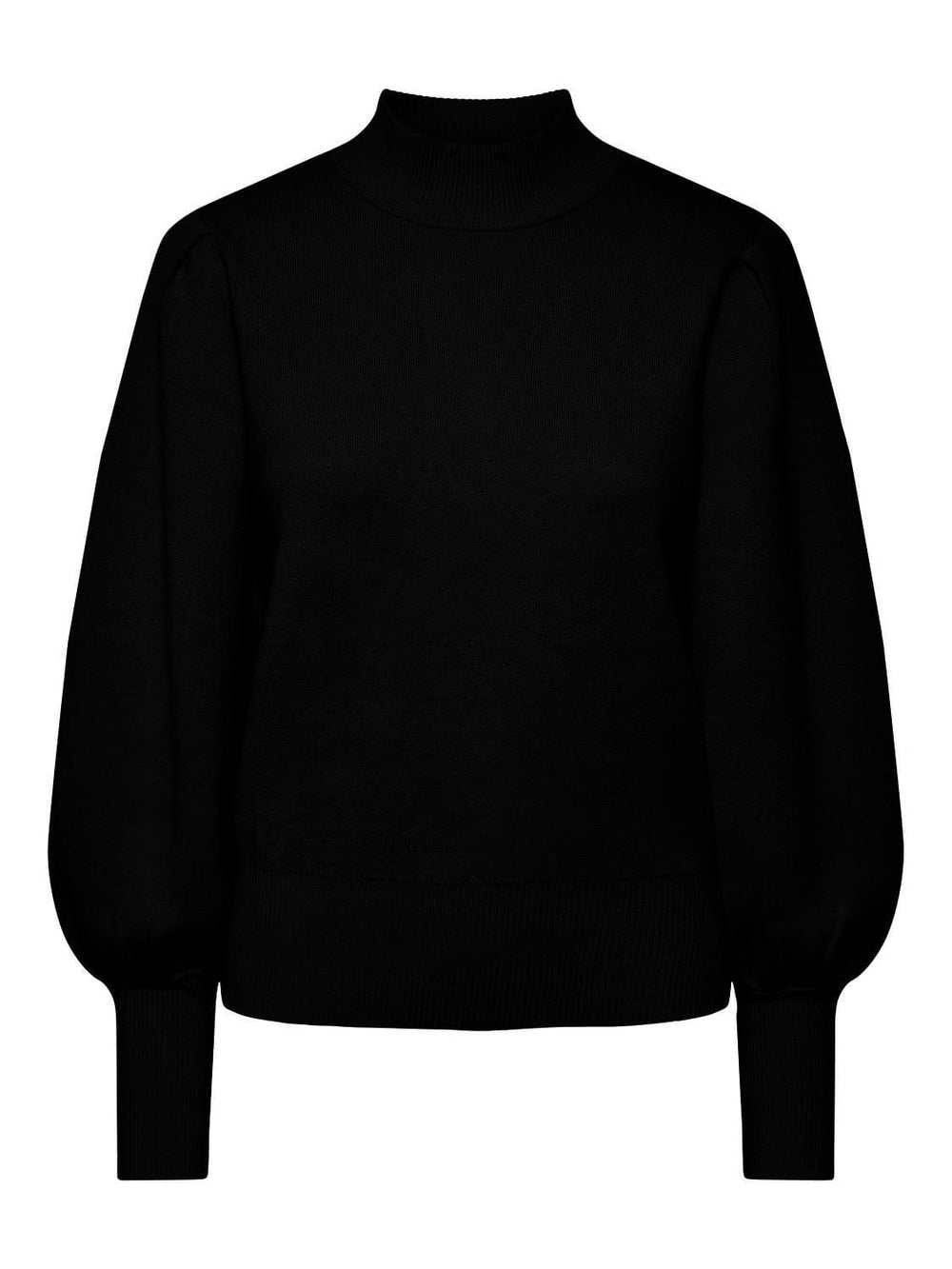 Yasfonny Hw Knit Skirt Y.A.S - Smuk By nett – Black på Dameklær