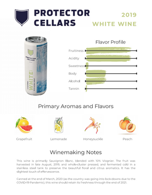 2019 WHITE WINE (Sauvignon Blanc)