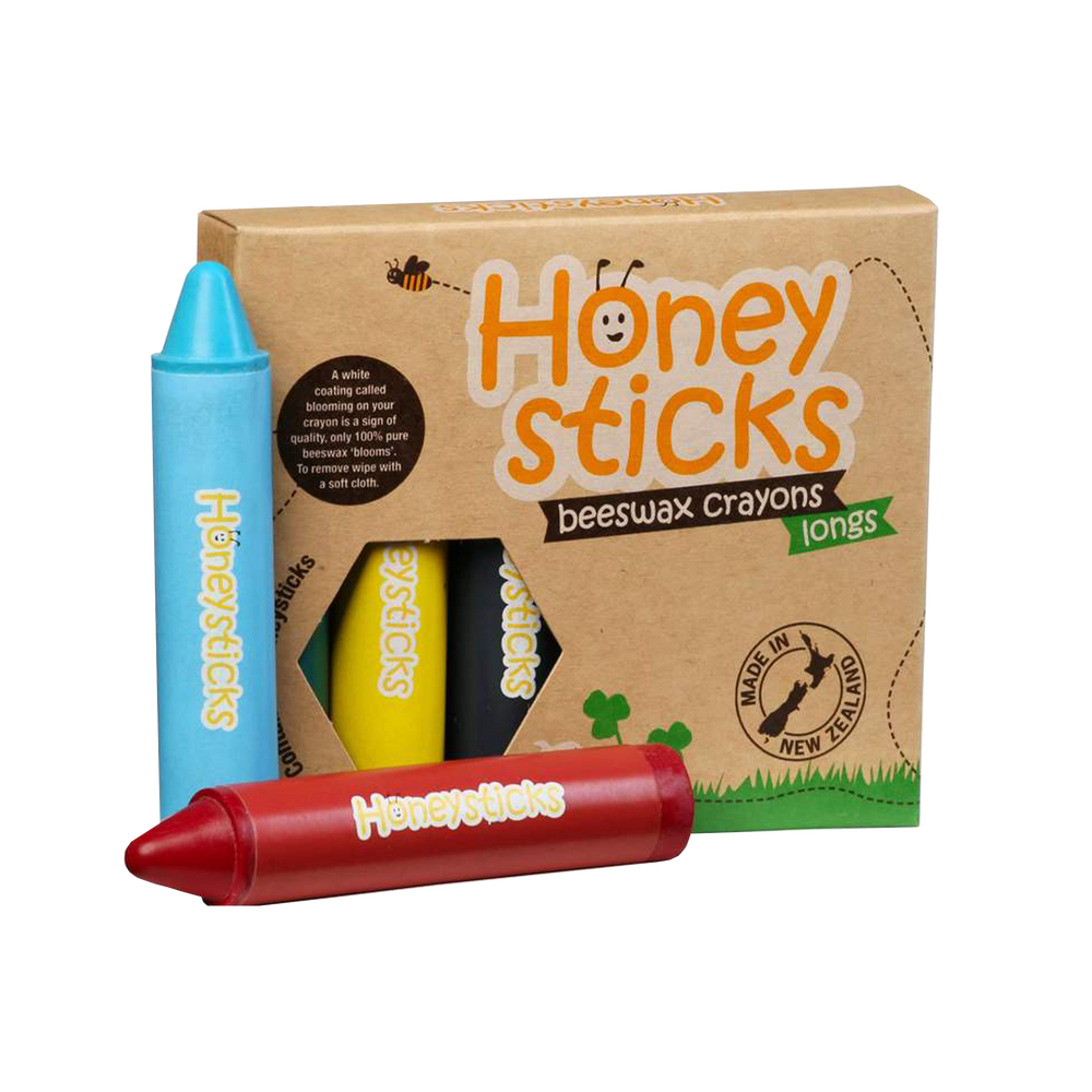 HONEYSTICKS The Busy Bee Coloring Book & Beeswax Crayon Set - ShopStyle  Games & Puzzles