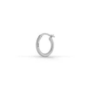 Ulysses Slick Polished Hoop Earring - Art + Soul Gallery