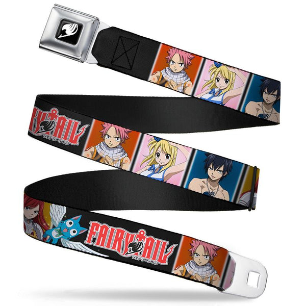 Fairy Tail Guild Symbol Full Color Black White Seatbelt Belt Fairy T Alicia S Anime