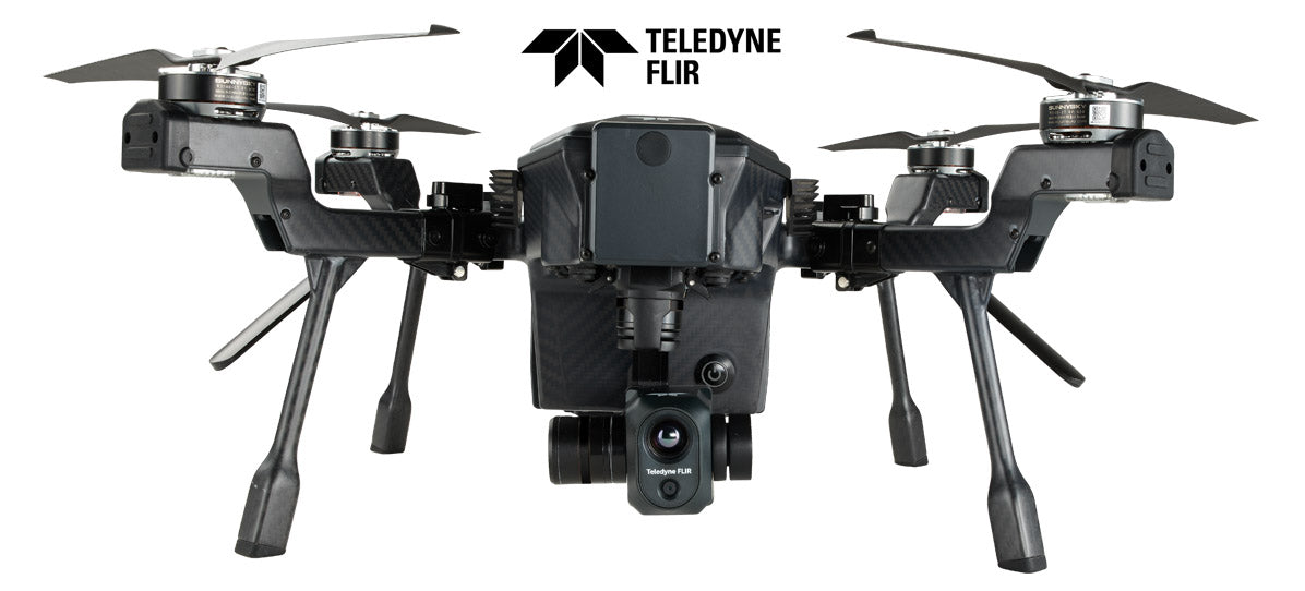 SIRAS - Professional drone with visible and thermographic camera - Apliter  Termografia