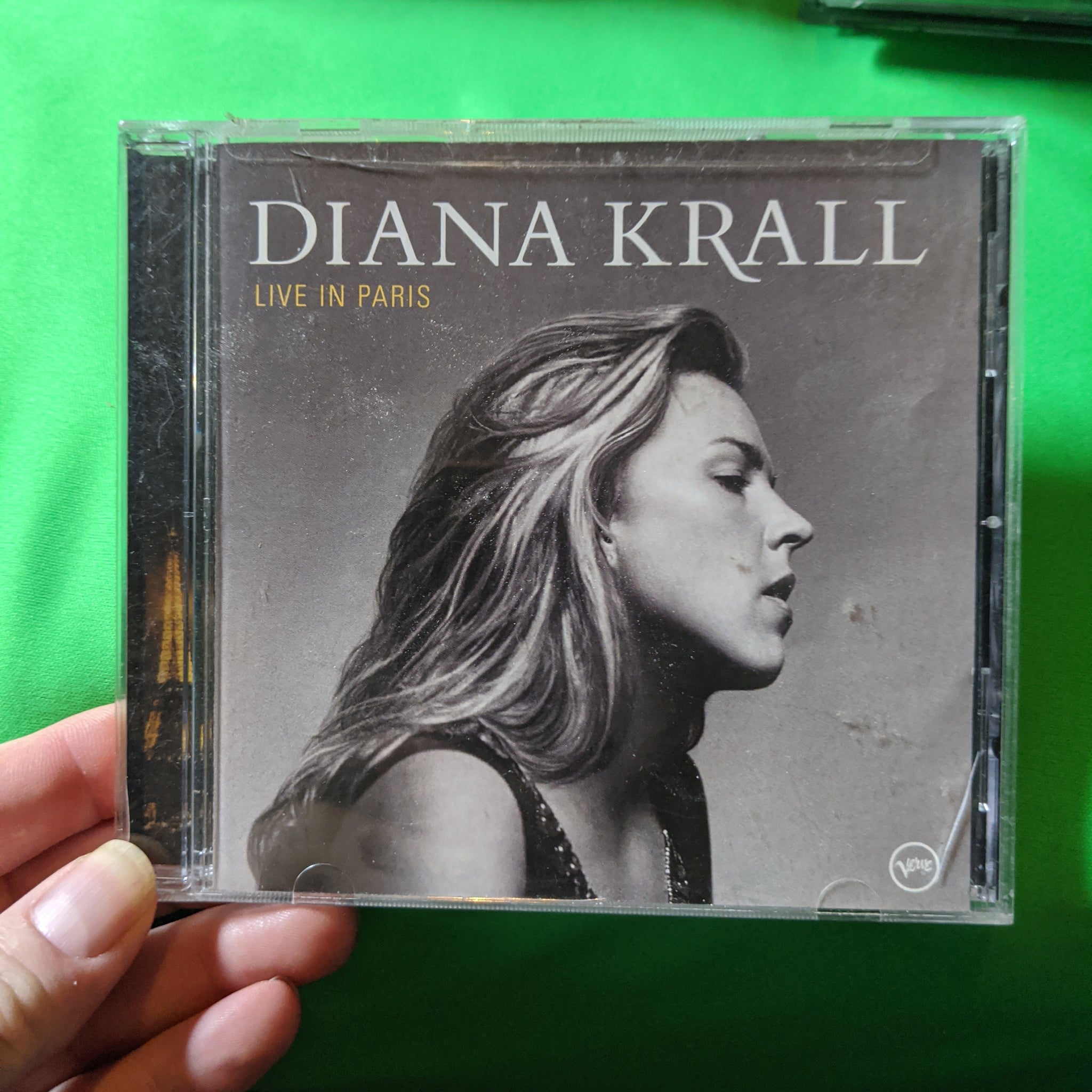 DIANA KRALL 2LP LIVE IN PARIS US VERVE盤-