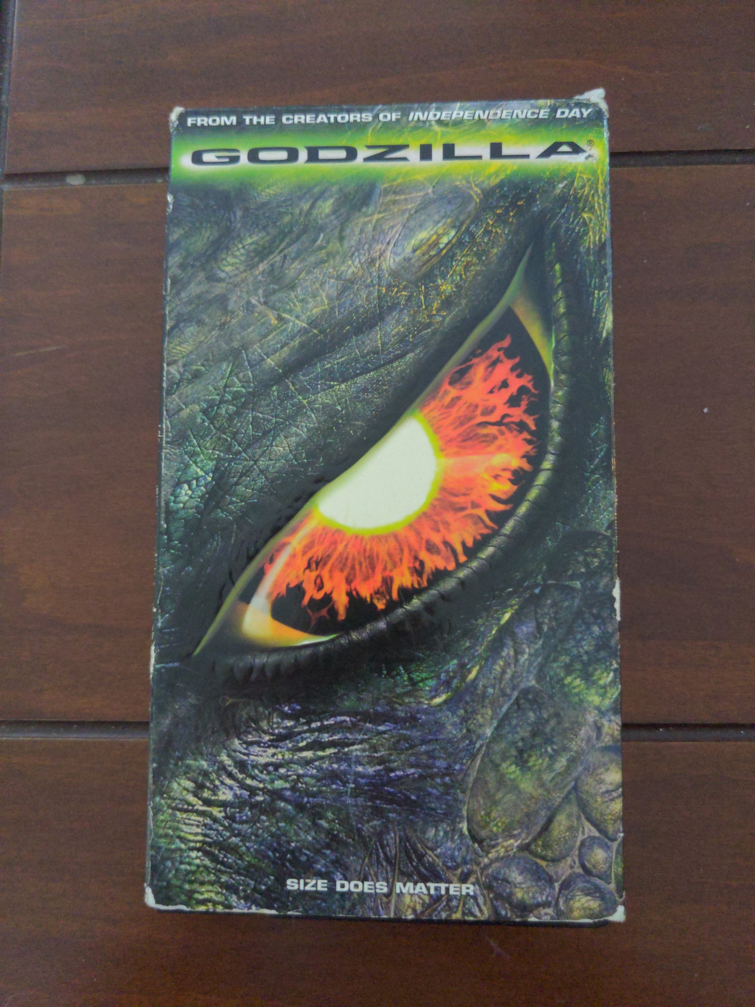 Godzilla VHS Monster Horror Movie Hank Azaria Matthew Broderick ...