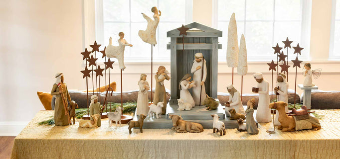 Willow Tree Nativity Zampognaro (Shepherd With Bagpipe) – Home