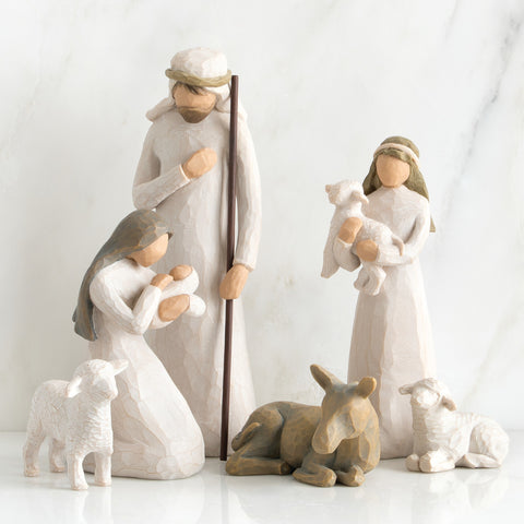 Willow Tree Nativity Zampognaro (Shepherd With Bagpipe) – Home