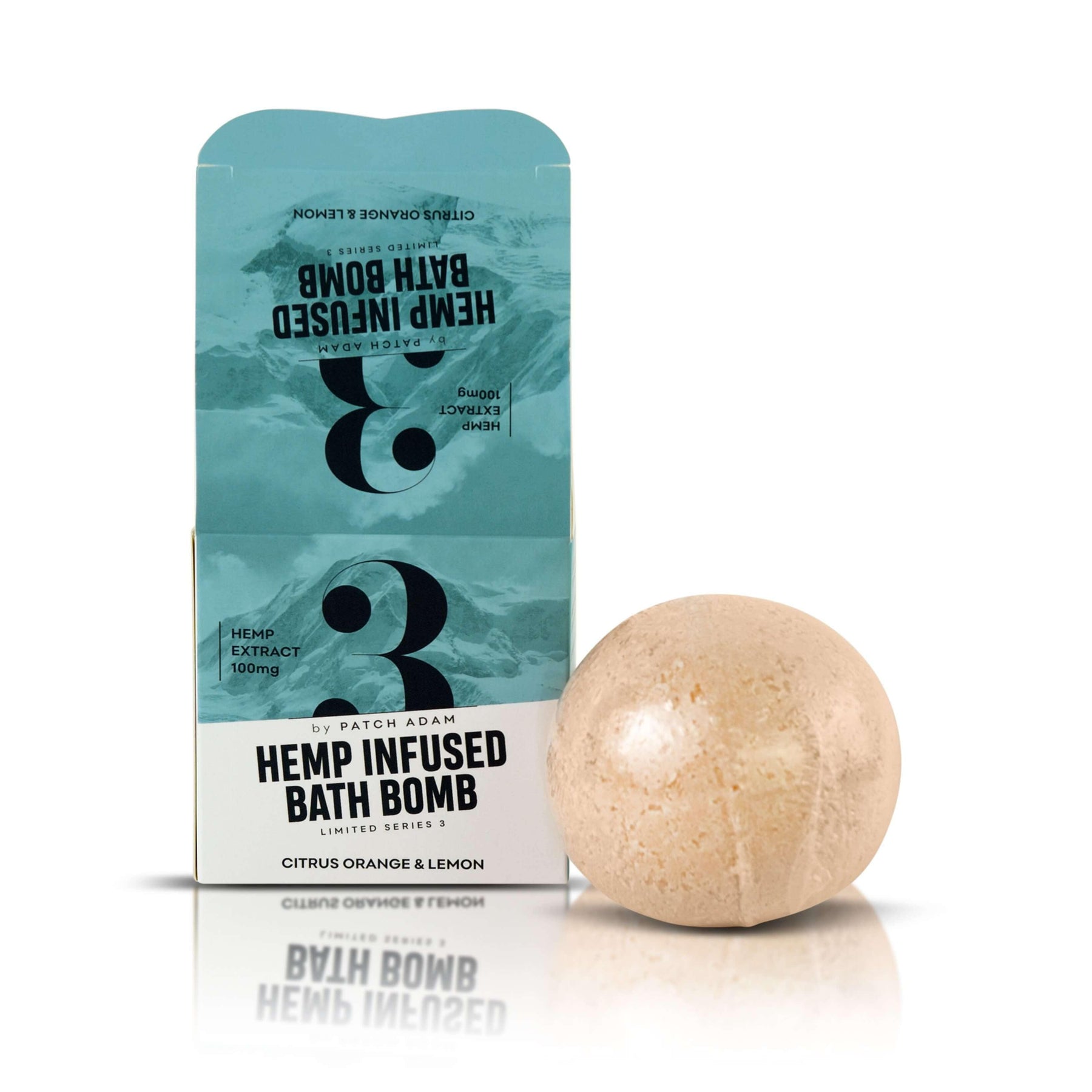 hemp infused bath bombs