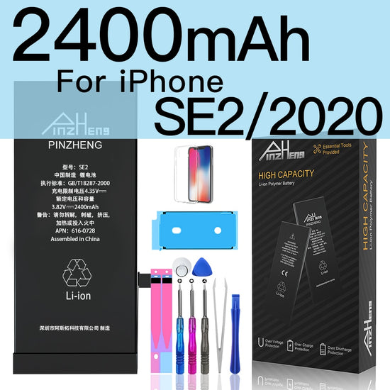 Battery For iPhone SE 2020 SE2 mAh High Capacity Li-polymer Bateria For  Apple iPhone SE2020 SE2 Batteries + Tools