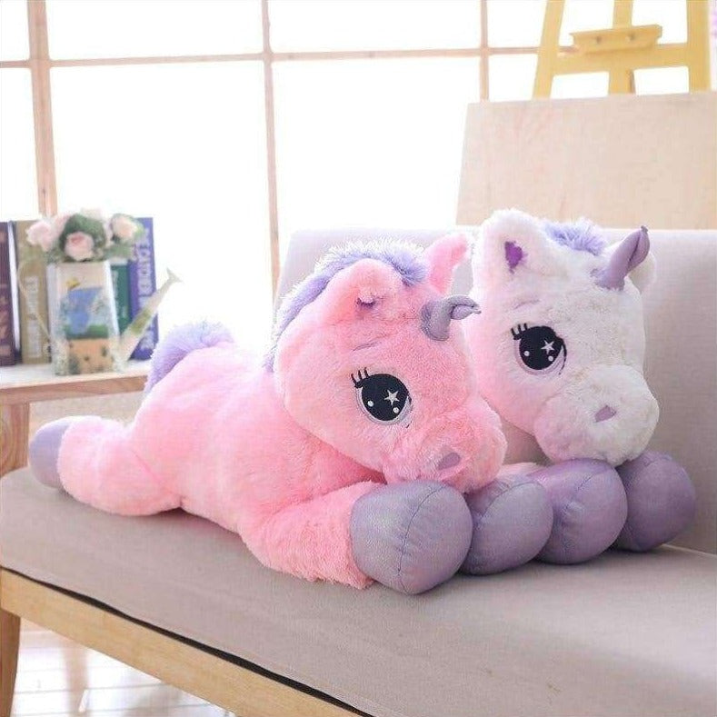 pink unicorn stuffed animal