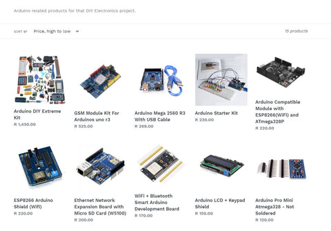 Arduino collections and Kits for DIY electronics and Home Automation